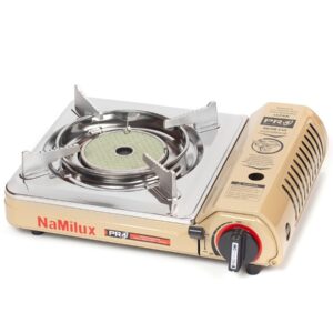 Плита газовая хромированная “NaMilux” PL 2017 PS Керамика