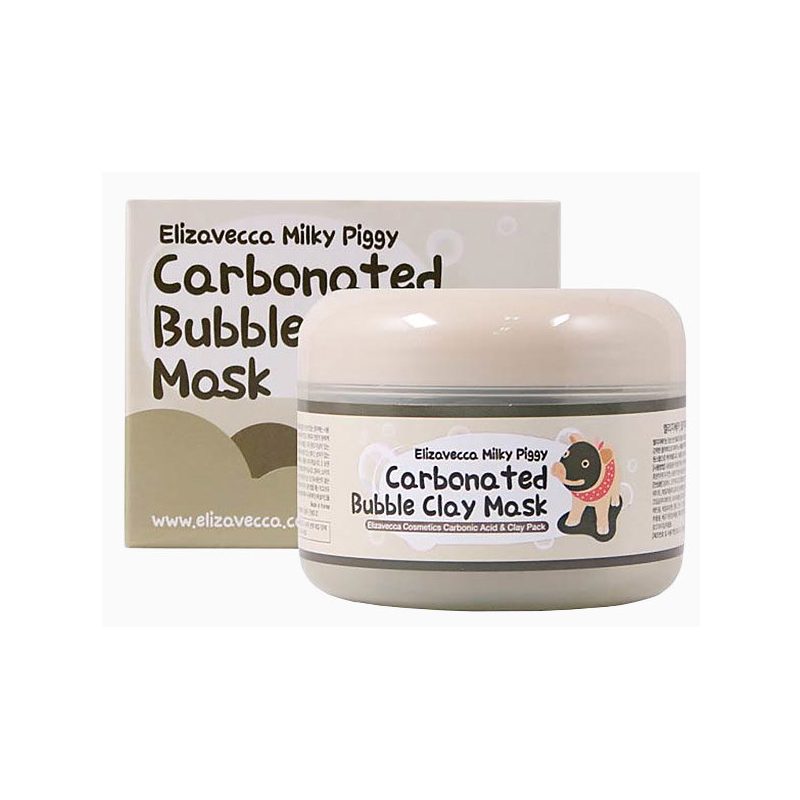 Carbonated bubble clay mask