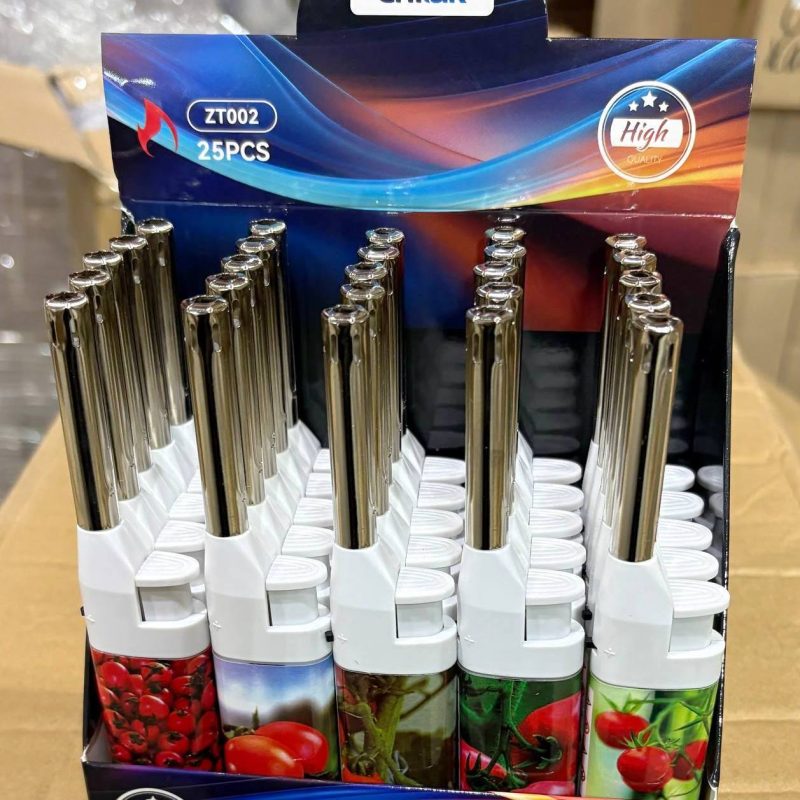 Зажигалка бытовая Фрукты Овощи