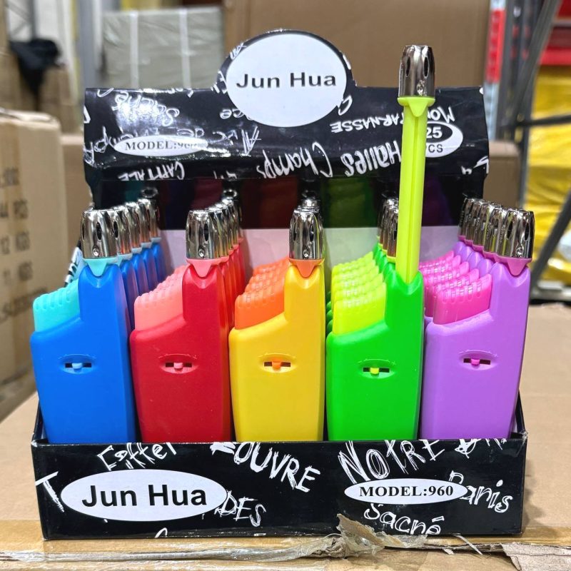 Зажигалка бытовая с выдвижным стержнем /25/600шт