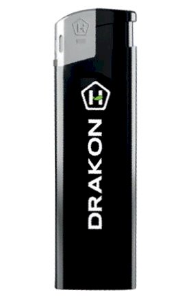 Зажигалка с пьезоподжигом DRAKON/50/900шт.