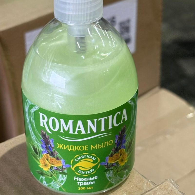 Жидкое мыло «Romantica» Нежные травы 300мл