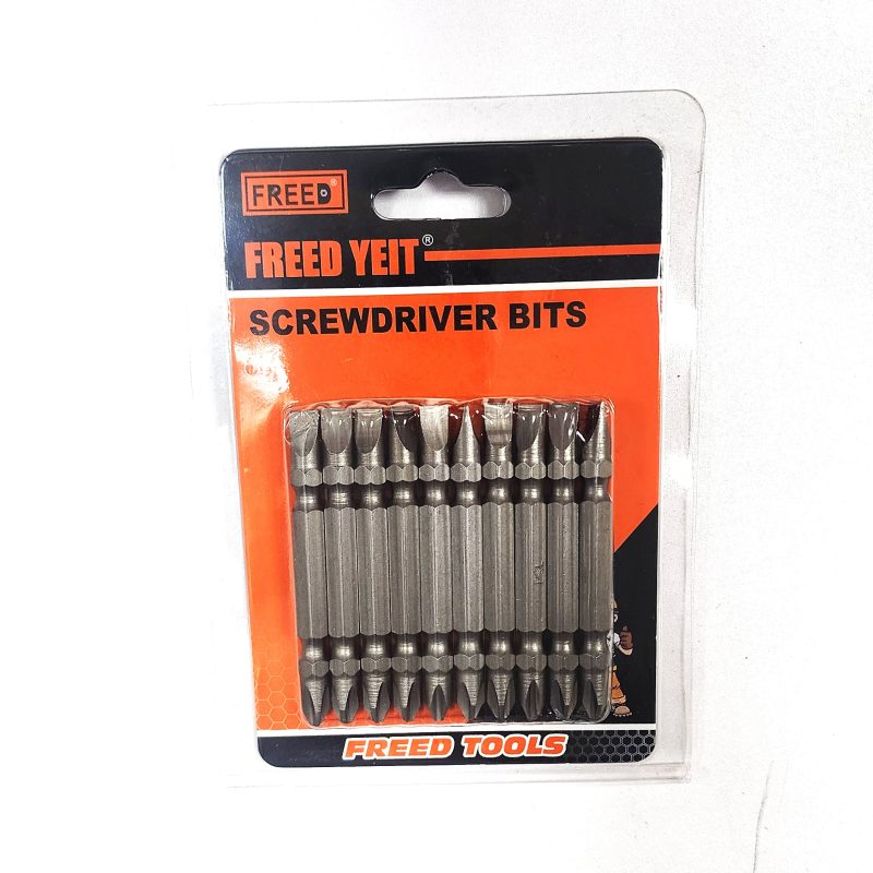 Набор двусторонних бит +- PH+SL 65 мм