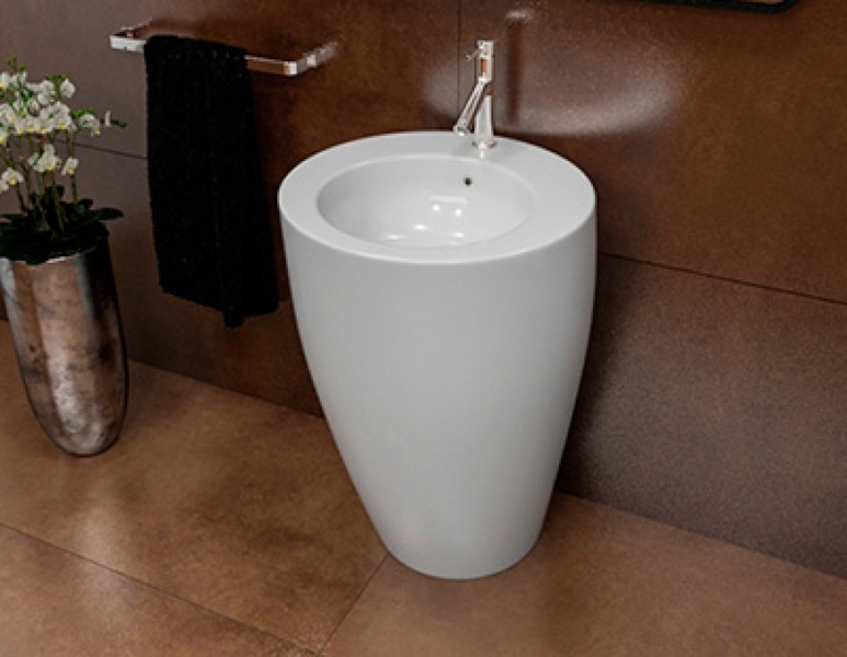 Отдельностоящая раковина ELISABET NILO 2172 bianco